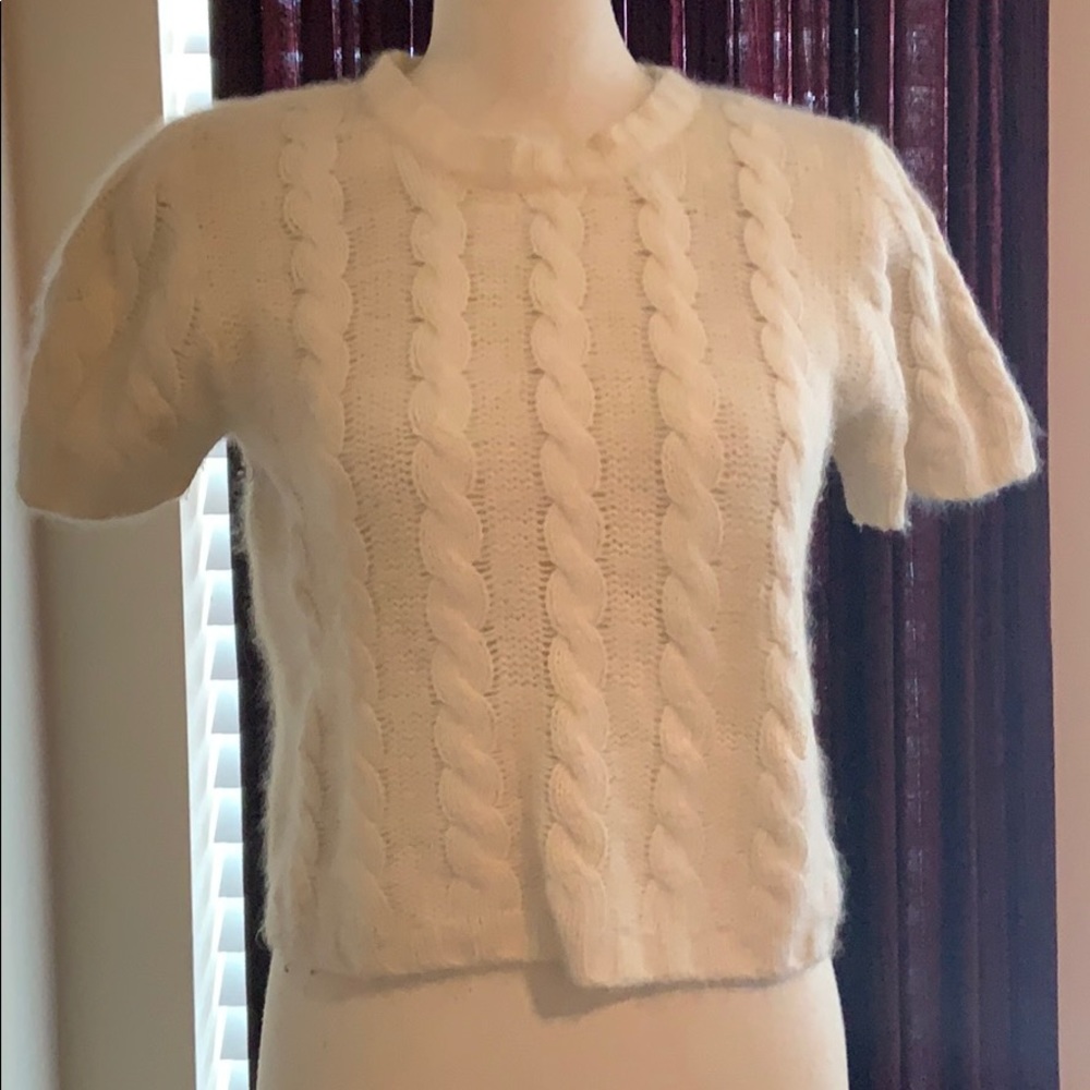 Import Workshop Cropped Rabbit Hair Blend L